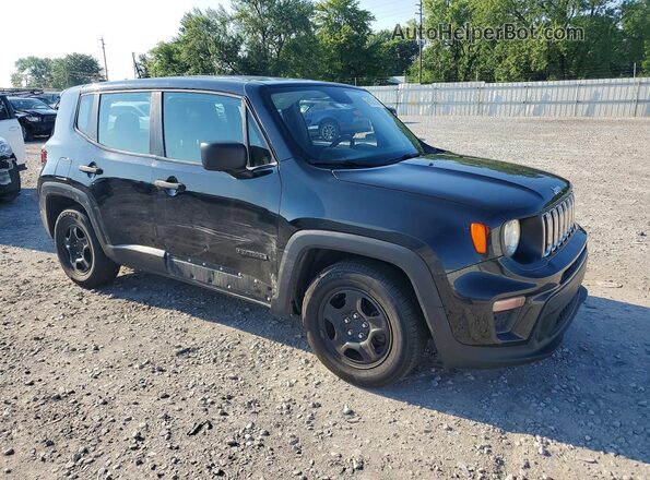 ZACNJAAB5LPL26008 2020 JEEP RENEGADE Черный Передняя правая четверть