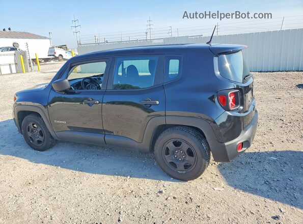 ZACNJAAB5LPL26008 2020 JEEP RENEGADE Черный Задняя левая четверть