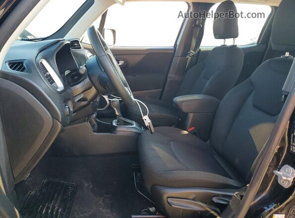 ZACNJAAB5LPL26008 2020 JEEP RENEGADE Черный Вид салона спереди
