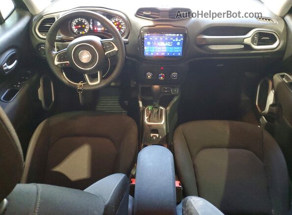 ZACNJAAB5LPL46999 2020 JEEP RENEGADE Black Առջևի վահանակի տեսք