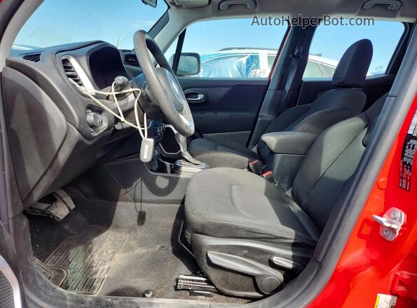 ZACNJAAB6LPL13719 2020 JEEP RENEGADE Red Вид салону спереду