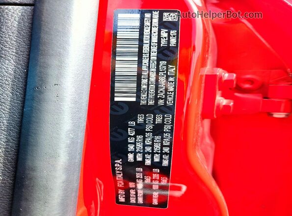 ZACNJAAB6LPL13719 2020 JEEP RENEGADE Red Вид підкапотного простору
