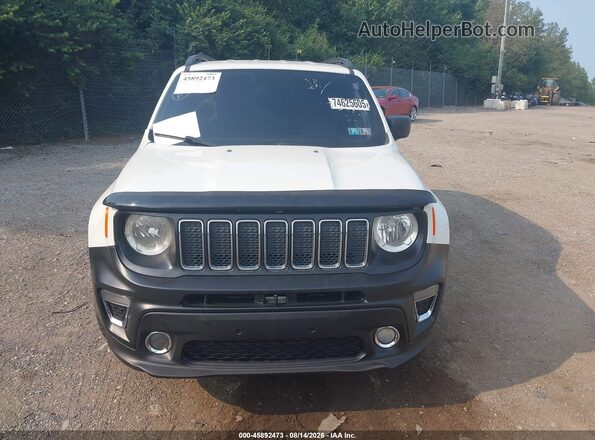ZACNJAAB6LPL85486 2020 JEEP RENEGADE White უკანა სალონის ხედი