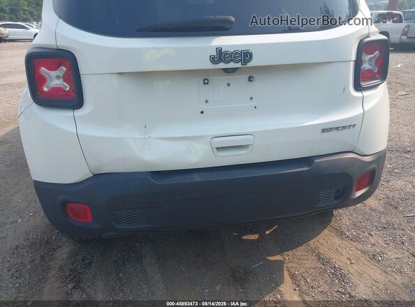 ZACNJAAB6LPL85486 2020 JEEP RENEGADE White წინა ხედი