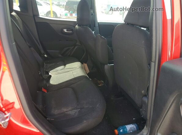ZACNJAAB8LPM03910 2020 JEEP RENEGADE Red უკანა სალონის ხედი