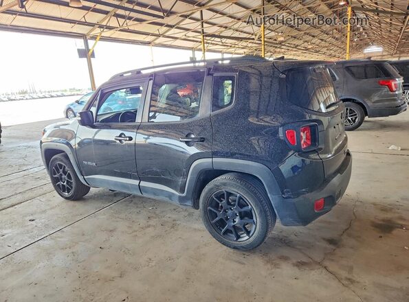 ZACNJAB12KPK14092 2019 JEEP RENEGADE Black Trasero izquierdo
