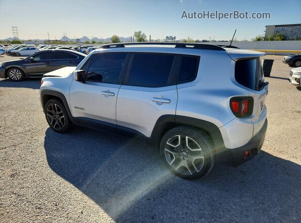 ZACNJAB14KPK37678 2019 JEEP RENEGADE Silver Rear left