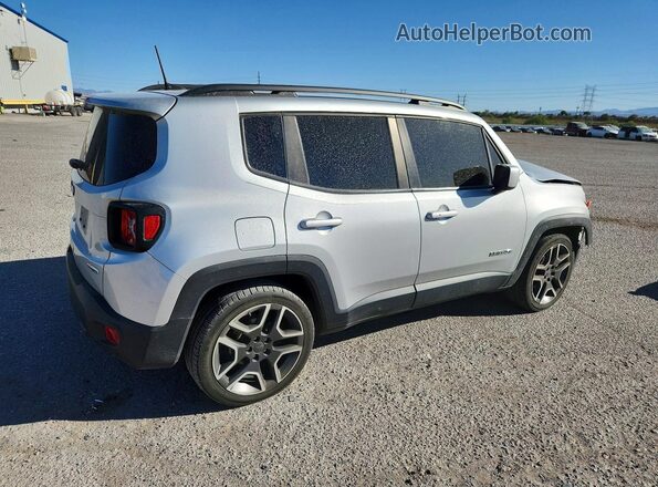 ZACNJAB14KPK37678 2019 JEEP RENEGADE Silver Rear right