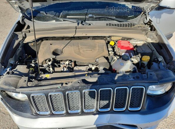 ZACNJAB14KPK37678 2019 JEEP RENEGADE Silver Rear interior view
