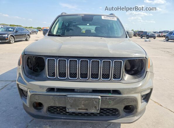 ZACNJABB0KPK38674 2019 JEEP RENEGADE Gray წინა ხედი