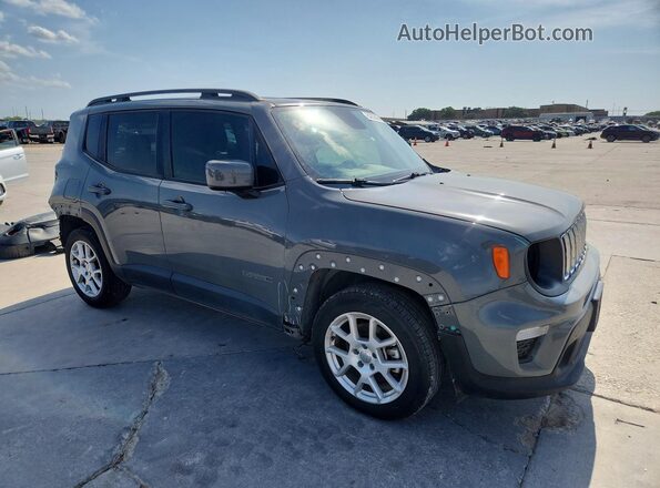 ZACNJABB0KPK38674 2019 JEEP RENEGADE Gray წინა მარჯვენა