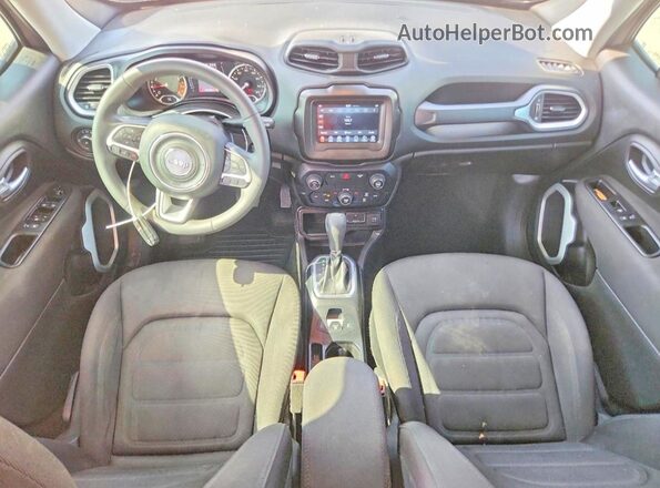 ZACNJABB0KPK38674 2019 JEEP RENEGADE Gray წინა პანელის ხედი