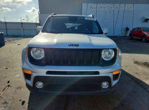 ZACNJABB0LPL31342 2020 JEEP RENEGADE Gray Vista frontal