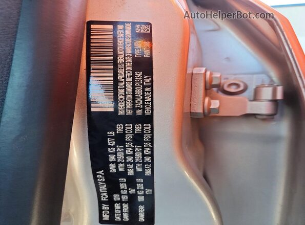 ZACNJABB0LPL31342 2020 JEEP RENEGADE Gray Vista del compartimento del motor