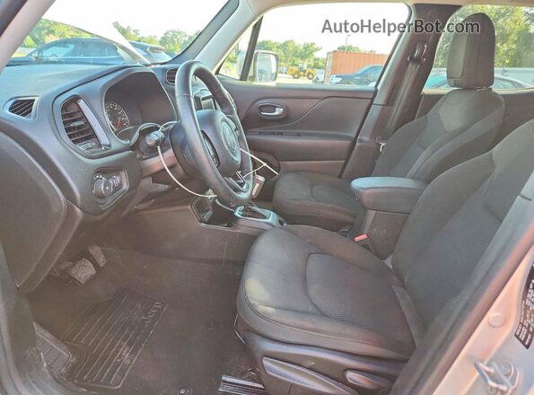 ZACNJABB0LPL31342 2020 JEEP RENEGADE Gray Vista interior delantera