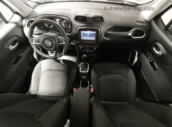 ZACNJABB1KPJ77528 2019 JEEP RENEGADE Gray წინა პანელის ხედი