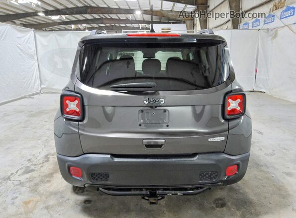 ZACNJABB1KPJ77528 2019 JEEP RENEGADE Gray უკანა ხედი
