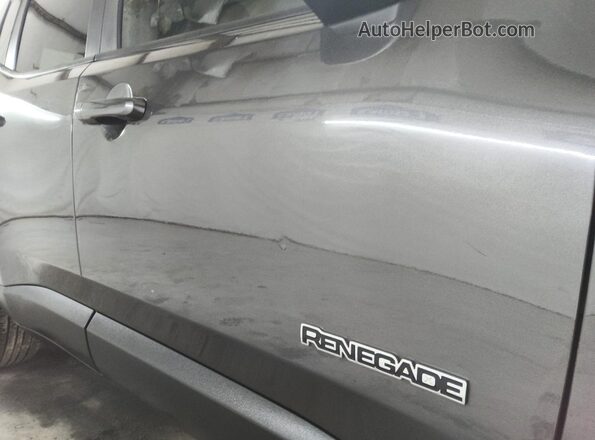 ZACNJABB1KPJ77528 2019 JEEP RENEGADE Gray 