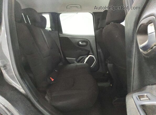 ZACNJABB1KPJ77528 2019 JEEP RENEGADE Gray უკანა სალონის ხედი