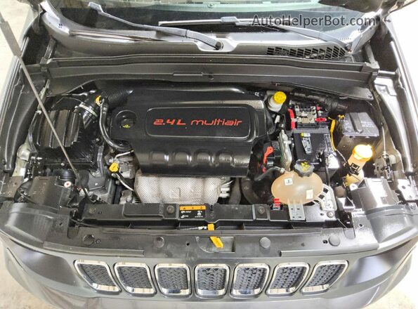 ZACNJABB1KPJ77528 2019 JEEP RENEGADE Gray ძრავის განყოფილების ხედი