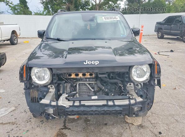 ZACNJABB1KPK04789 2019 JEEP RENEGADE Черный Вид спереди