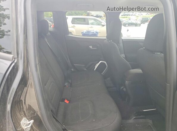 ZACNJABB1KPK04789 2019 JEEP RENEGADE Черный Вид задних сидений