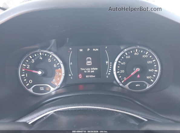 ZACNJABB1LPM01057 2020 JEEP RENEGADE Gray უკანა სავარძლების ხედი