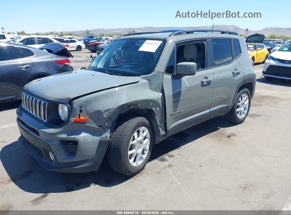 ZACNJABB1LPM01057 2020 JEEP RENEGADE Gray წინა მარცხენა ხედი სამი მეოთხედიდან