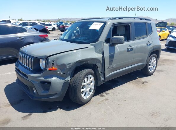 ZACNJABB1LPM01057 2020 JEEP RENEGADE Gray წინა ხედი