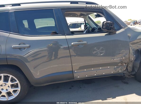 ZACNJABB1LPM01057 2020 JEEP RENEGADE Gray უკანა სალონის ხედი