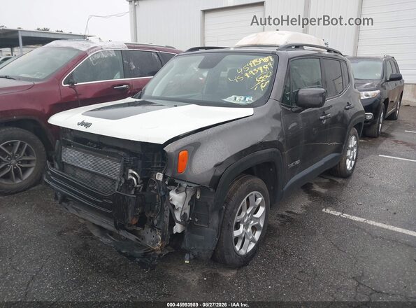 ZACNJABB2KPJ83581 2019 JEEP RENEGADE Black Przód lewy