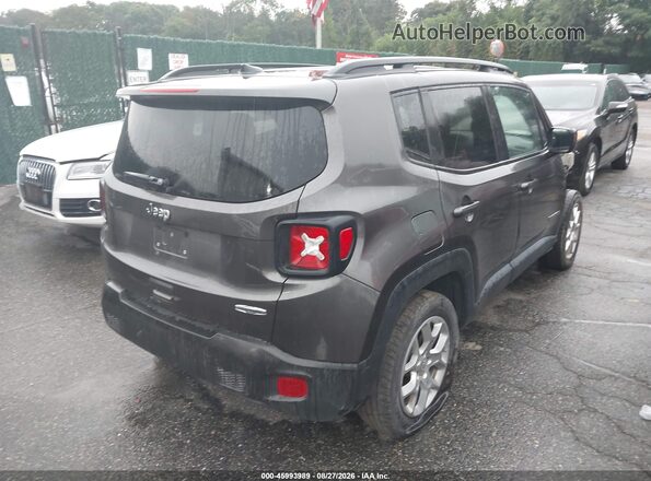 ZACNJABB2KPJ83581 2019 JEEP RENEGADE Black Tył prawy