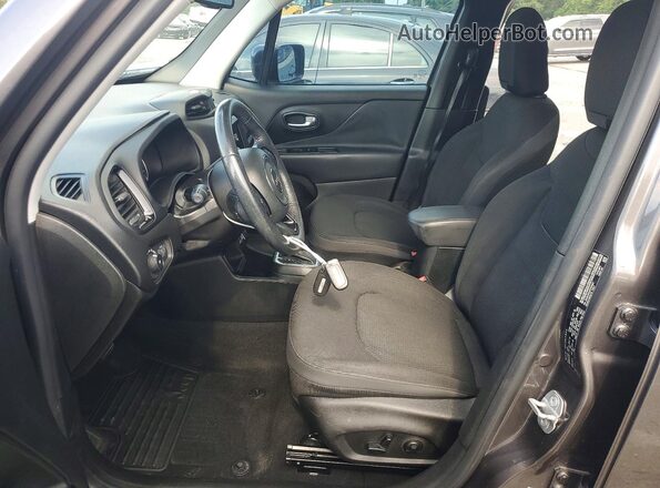 ZACNJABB2KPK00427 2019 JEEP RENEGADE Gray Vista interior delantera