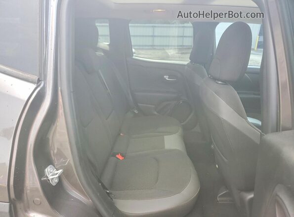 ZACNJABB2KPK00427 2019 JEEP RENEGADE Gray Vista de los asientos traseros