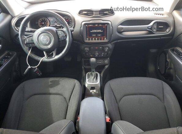 ZACNJABB2KPK00427 2019 JEEP RENEGADE Gray Vista del salpicadero