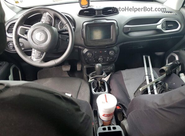 ZACNJABB2LPL41788 2020 JEEP RENEGADE White Widok deski rozdzielczej
