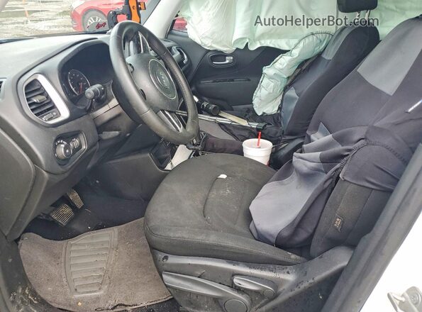 ZACNJABB2LPL41788 2020 JEEP RENEGADE White Widok wnętrza z przodu