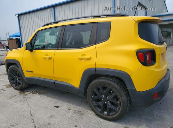 ZACNJABB3KPJ74680 2019 JEEP RENEGADE Yellow Հետևի ձախ