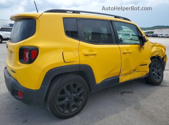 ZACNJABB3KPJ74680 2019 JEEP RENEGADE Yellow Հետևի աջ