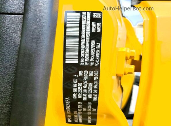 ZACNJABB3KPJ74680 2019 JEEP RENEGADE Yellow Սալոնի 360 աստիճան տեսք