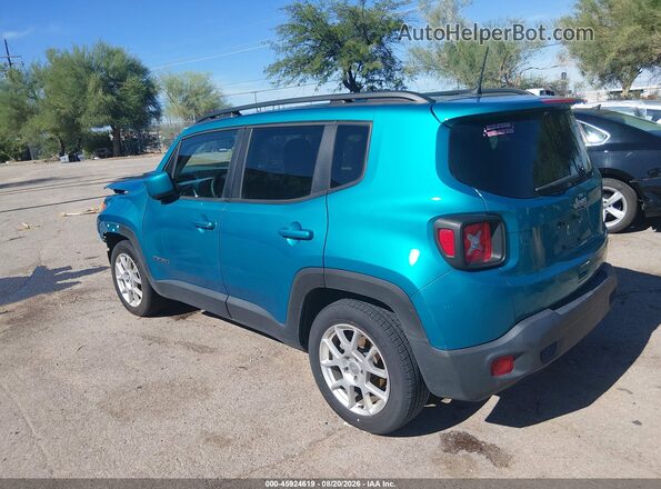 ZACNJABB3LPL50774 2020 JEEP RENEGADE Turquoise Հետևի ձախ