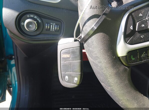 ZACNJABB3LPL50774 2020 JEEP RENEGADE Turquoise Առջևի վահանակի տեսք