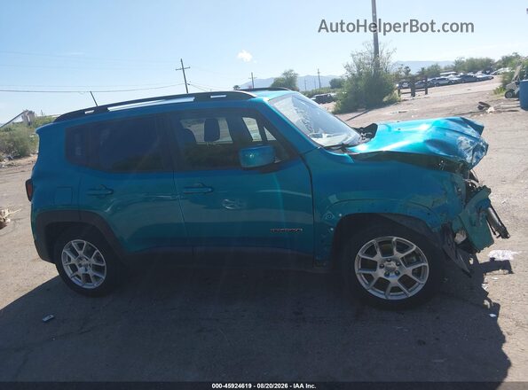 ZACNJABB3LPL50774 2020 JEEP RENEGADE Turquoise Սալոնի հետևի տեսք