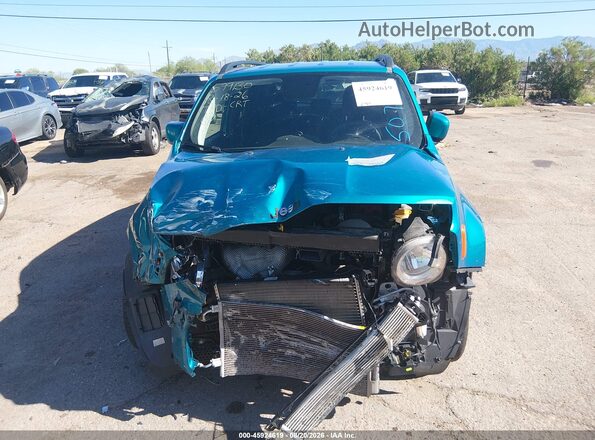 ZACNJABB3LPL50774 2020 JEEP RENEGADE Turquoise Սարքավորումների վահանակի տեսք