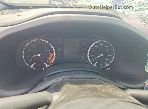 ZACNJABB3LPL78946 2020 JEEP RENEGADE Gray ხელსაწყოთა პანელის ხედი