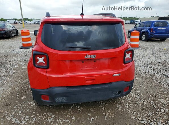 ZACNJABB4KPJ76728 2019 JEEP RENEGADE Red Widok z tyłu