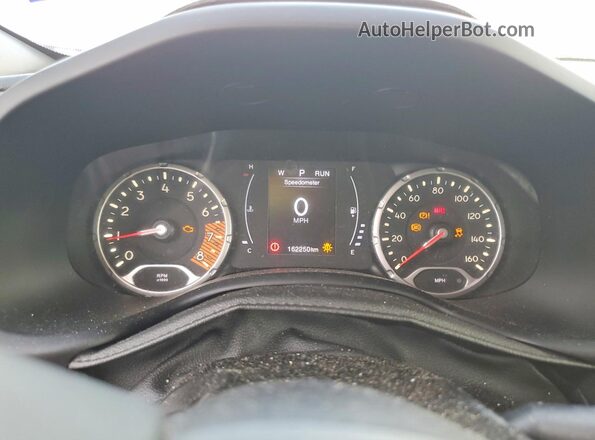 ZACNJABB4KPJ76728 2019 JEEP RENEGADE Red Widok zestawu wskaźników