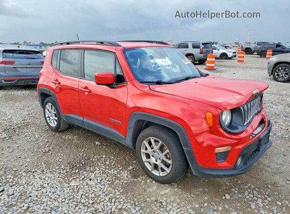 ZACNJABB4KPJ76728 2019 JEEP RENEGADE Red Przód prawy