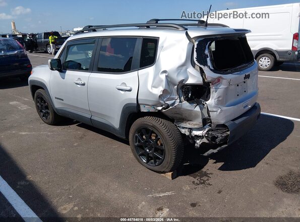 ZACNJABB4KPK48916 2019 JEEP RENEGADE Silver Trasero izquierdo
