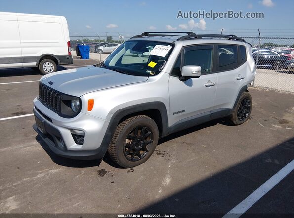 ZACNJABB4KPK48916 2019 JEEP RENEGADE Silver Vista tres cuartos delantera izquierda